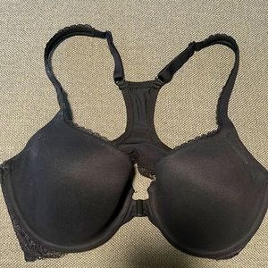 Victoria Secret Black Racerback Bra 34D